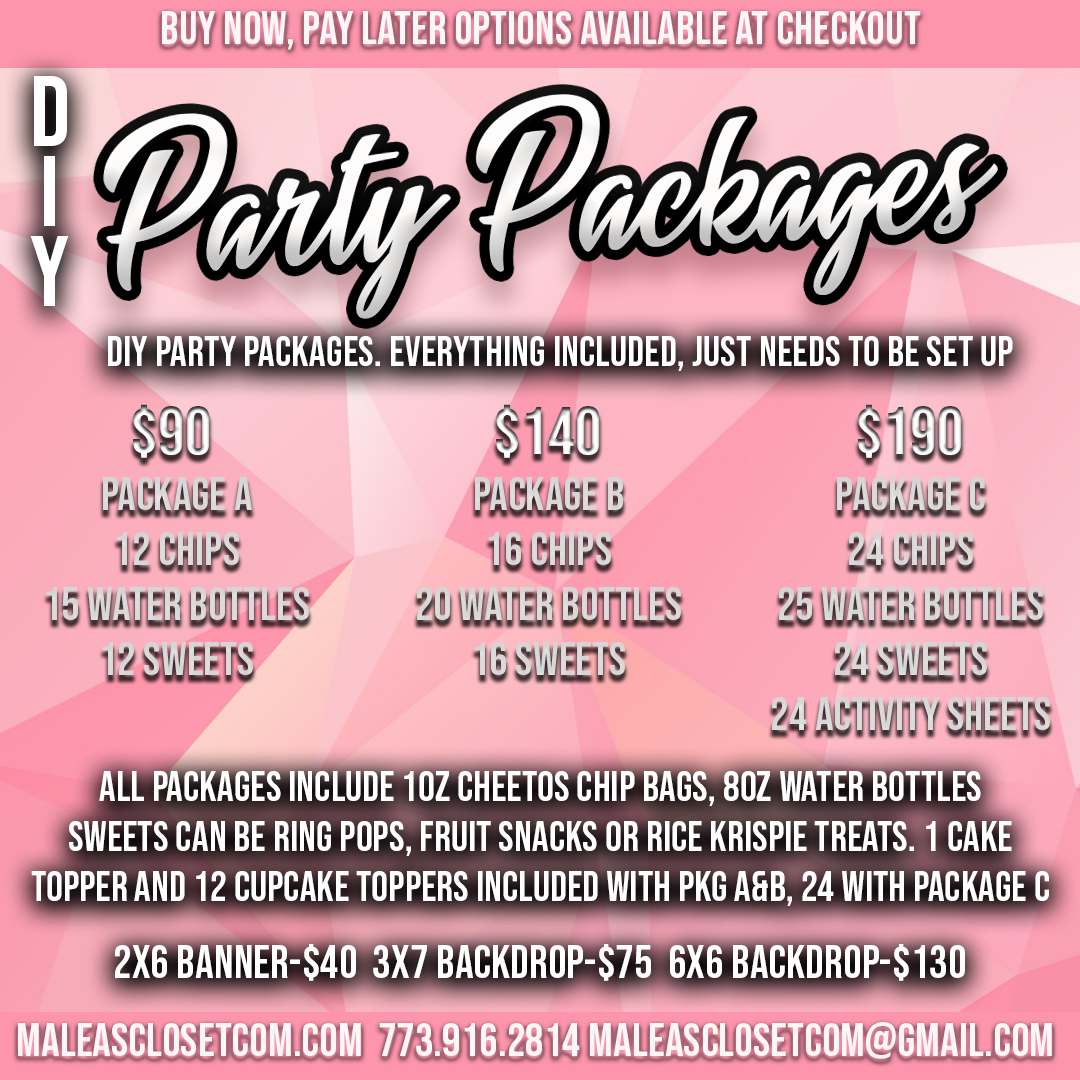 Party Package Options